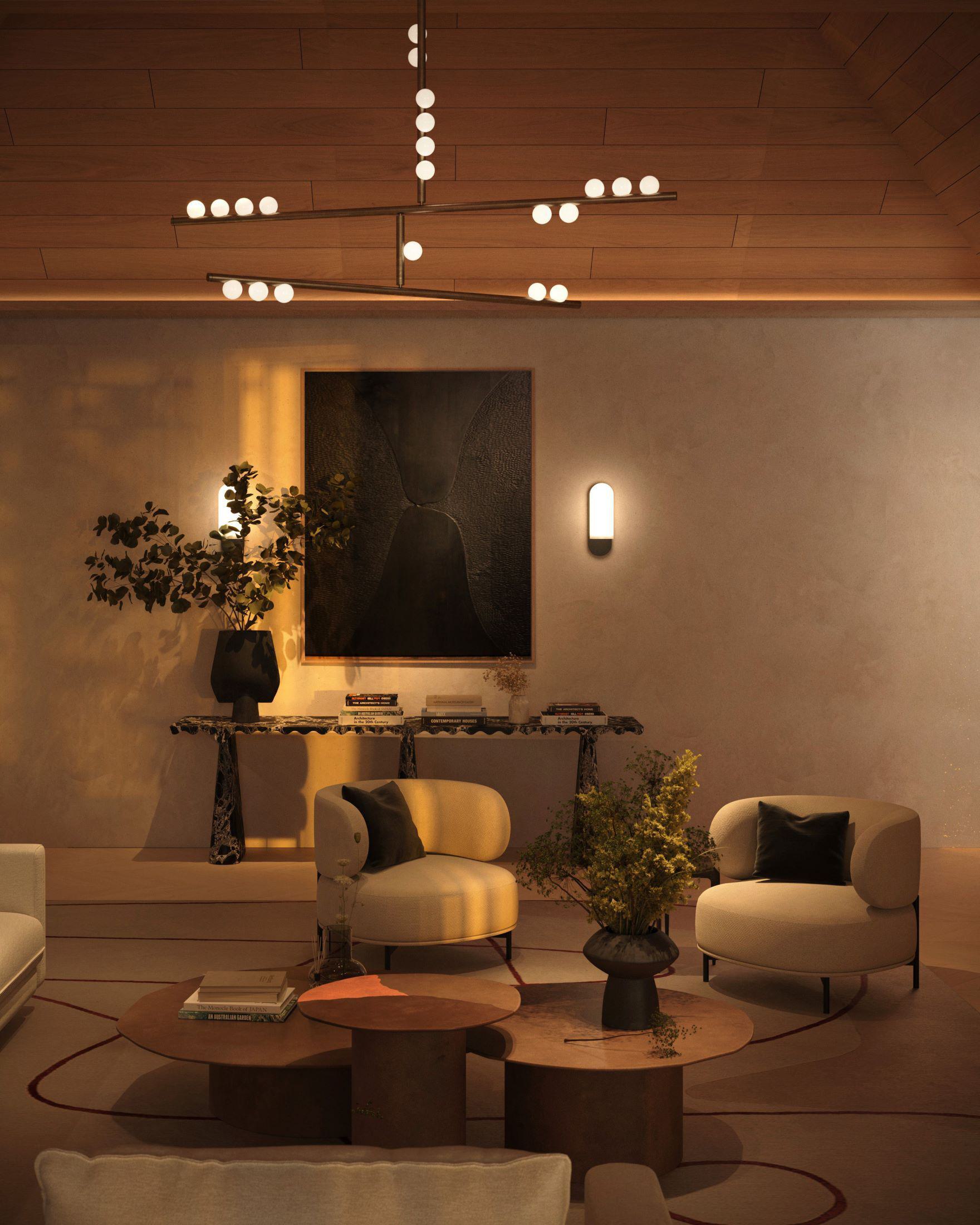 Concept design for prime Surrey Manor with layered lighting