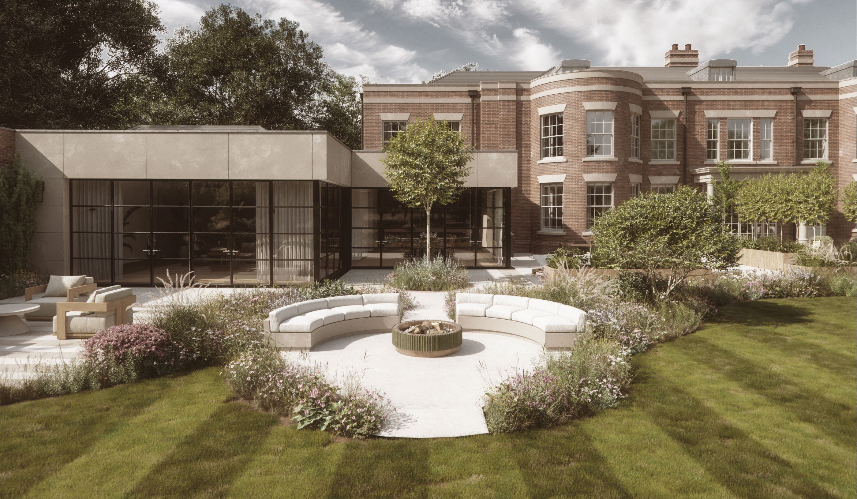 A manor house located in Surrey England Interiors by Louise Wicksteed